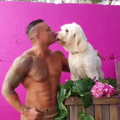 Shirtless Aussie Firefighters Pose With Dogs