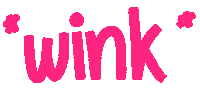 Wink Wink Sticker