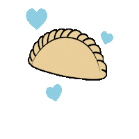 Comida Empanadas Sticker by Baguiss Artesanas