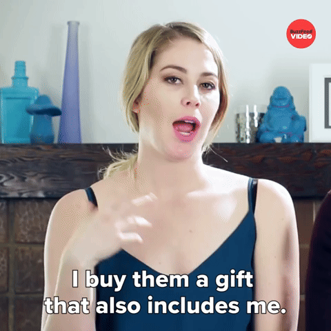 I Buy a Gift That Includes Me