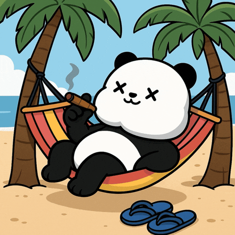 Summer Smoking GIF by Kanpai Pandas