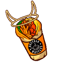 Sticker by Buffalo waffles
