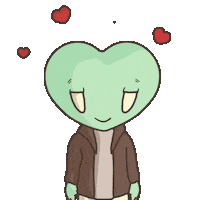 I Love You Wow Sticker by LT3 Creations