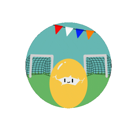 Football Egg Sticker by LioxFoundation