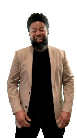 Black Man Thanksgiving Sticker by Jason Earls