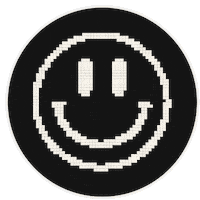 Happy Blanco Y Negro Sticker by Girl Up México