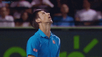 novak djokovic tennis GIF by Miami Open