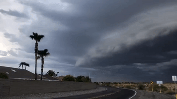 Storm Clouds Blanket Sky Over Sun City West, Arizona