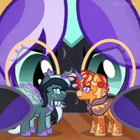 Rainbott heart animation cartoon unicorn GIF