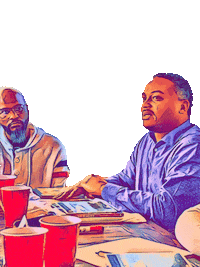 Livethewordcafe Sticker by Amazing Grace Church DC