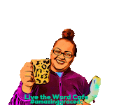 Livethewordcafe Sticker by Amazing Grace Church DC