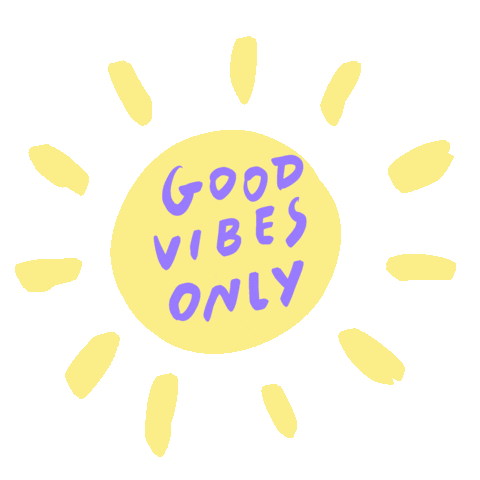 Happy Good Vibes Sticker