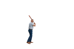 Baseball Swing Sticker by Foster Sells Faster