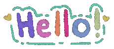 Say Hi Hello Sticker