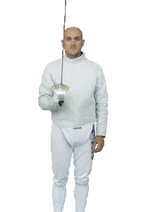 En Garde Hello Sticker by USJ Escrime