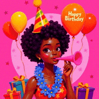 Happy Birthday GIF by Audria Richmond®