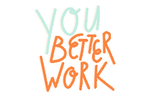 Working Work Work Work Sticker by Muchable