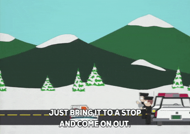 road stopping GIF by South Park 