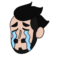 Sad Animation Sticker by Mediafit