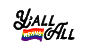 southernpovertylawcenter rainbow pride lgbt lgbtq Sticker