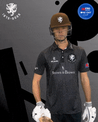 Cricketer Sccc GIF by Somerset County Cricket Club