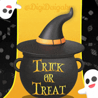 Trick Or Treat Girl GIF by DigiDaigaku