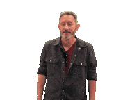 Scared Run Sticker by Leroy Patterson