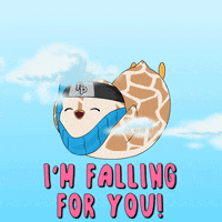 I Love You Falling GIF by Pudgy Penguins