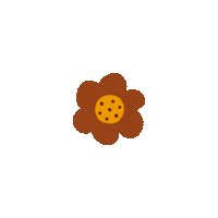 Dindarchmh flower flowers orange plant Sticker