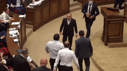 reporterarm giphygifmaker GIF