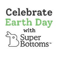 Earth Day Sticker by SuperBottoms