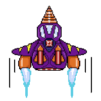 Pixel Robot Sticker