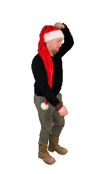 DeKromBV dance christmas kerst stratenmakers Sticker