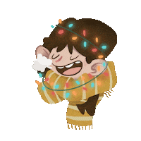 Winter Luces Sticker