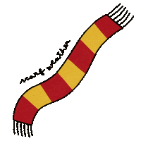 Winter Scarf Sticker by Raf Sinopoli