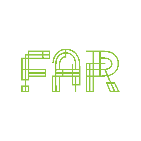 farfestival art logo festival montreal Sticker