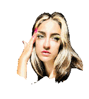 siliconestudio glitch cyborg tierney Sticker