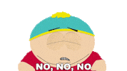 Eric Cartman No Sticker by South Park