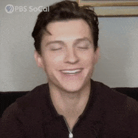Tom Holland Laughs GIF by PBS SoCal
