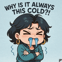Freezing Snow Day GIF by Persona