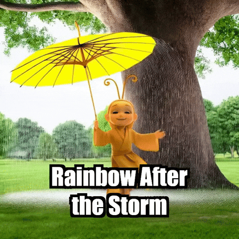 Summer Rain Park Life GIF by BuddhaFlyJourney