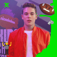 TV gif. Ricardo Hurtado on the Kids’ Choice Sports show slaps his face in disappointment.