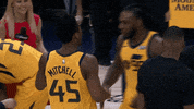 hug it out donovan mitchell GIF by Utah Jazz