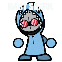 Shark Hank Sticker