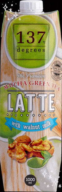 Sanglafoods giphygifmaker giphyattribution 137degrees walnut milk matcha green tea GIF