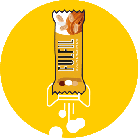 FULFIL fitness power energy rocket Sticker