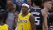 high five los angeles GIF by NBA