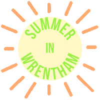 WrenthamPopShop summer sun massachusetts wrentham Sticker