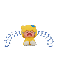 Sad Little Sister Sticker by Pocoyo