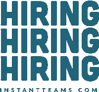 Hiring Sticker by Instant Teams